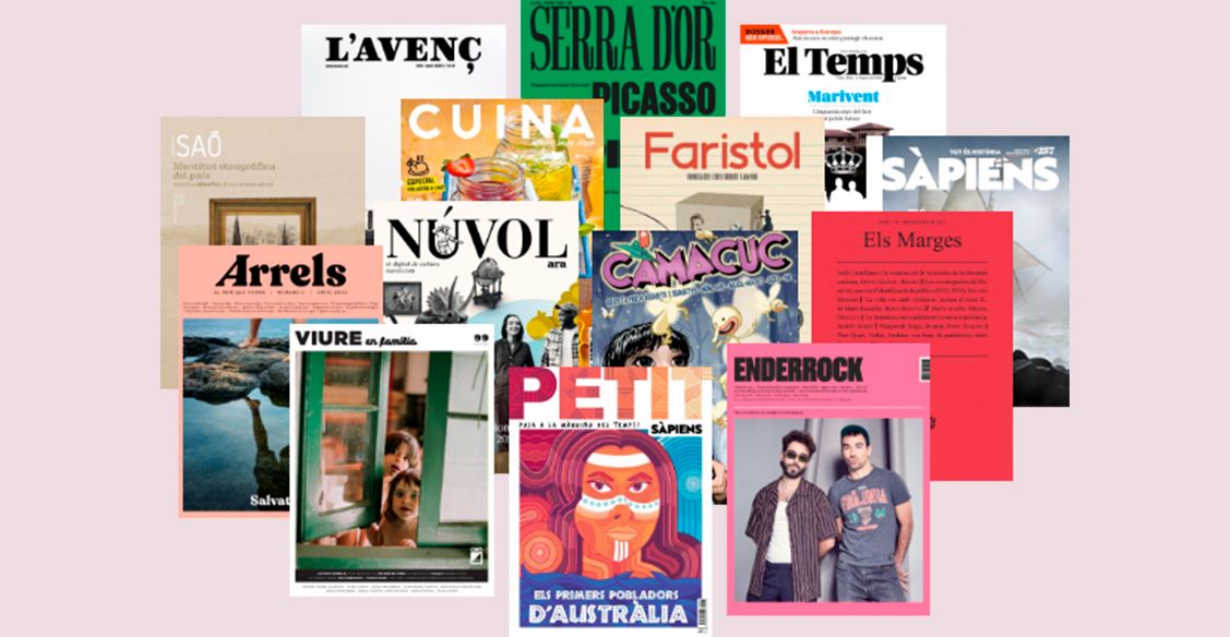 Revistes de la campanya 'Més fortes que la censura'